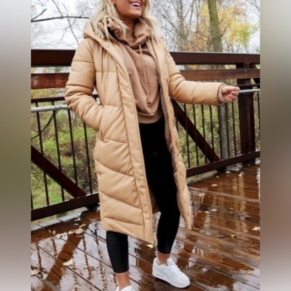 Abercrombie vegan puffer